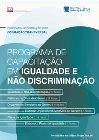 areas formacao2020 IGUALDADE cartaz