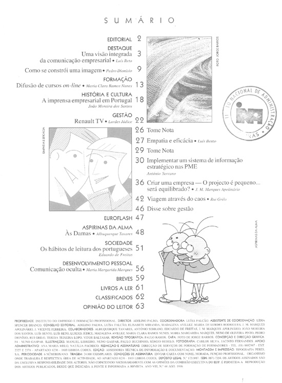 Imagem Sumário