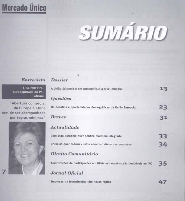 Imagem Sumário