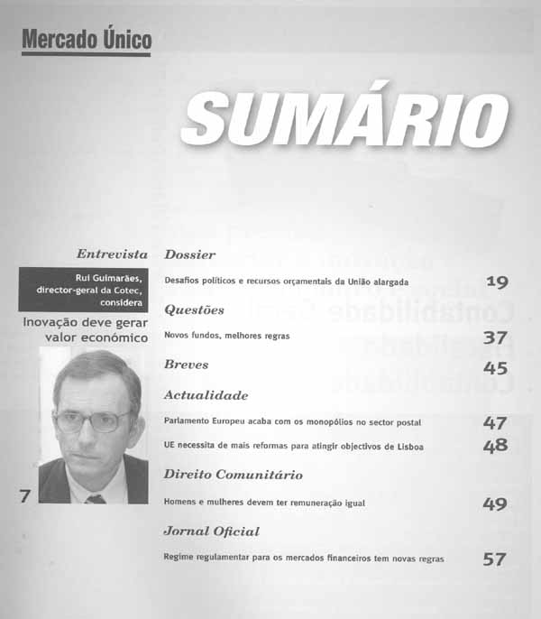 Imagem Sumário