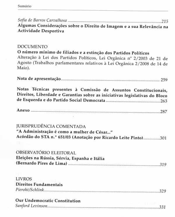 Imagem Sumário