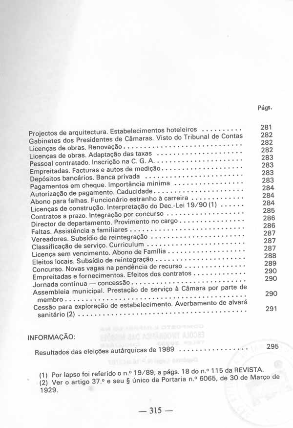 Imagem Sumário