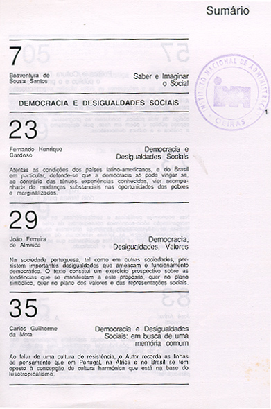 Imagem Sumário