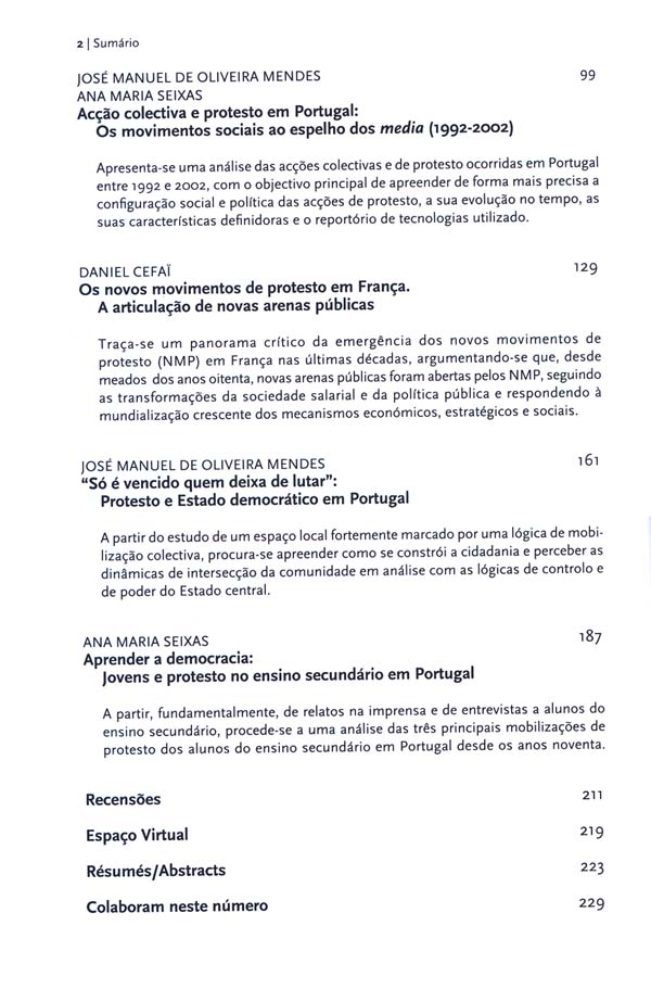 Imagem Sumário