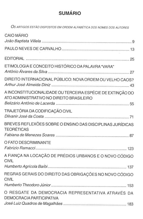 Imagem Sumário